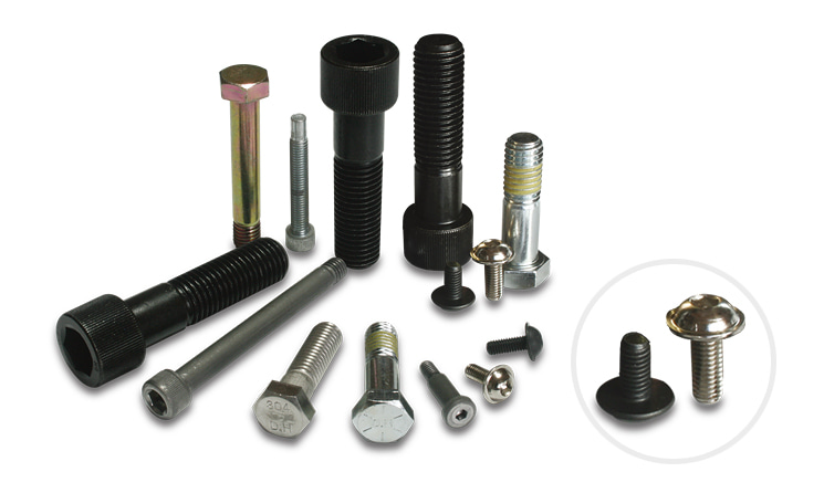 Specially manufactured bolts